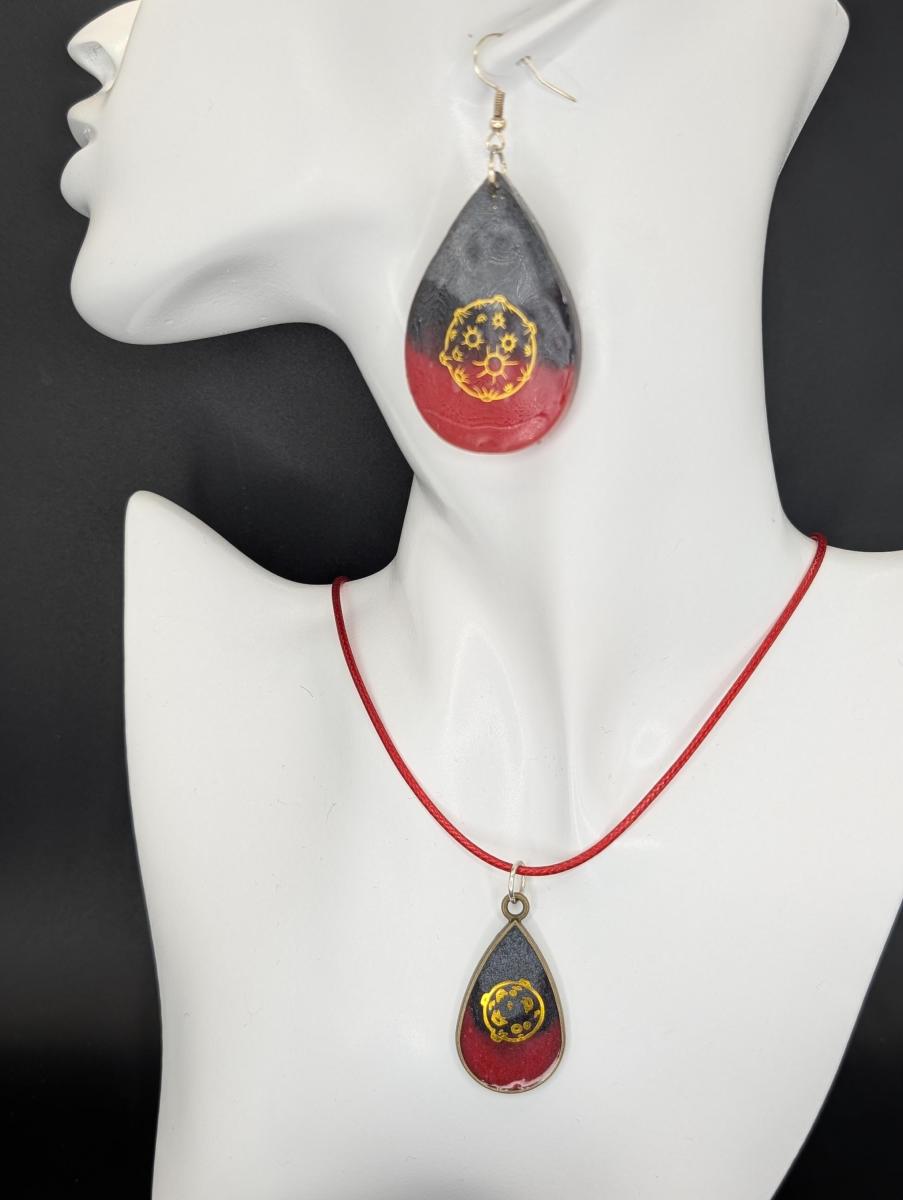 Earring + Necklace Set | Star Wars Inspired Collection | Non-Hypoallergenic picture