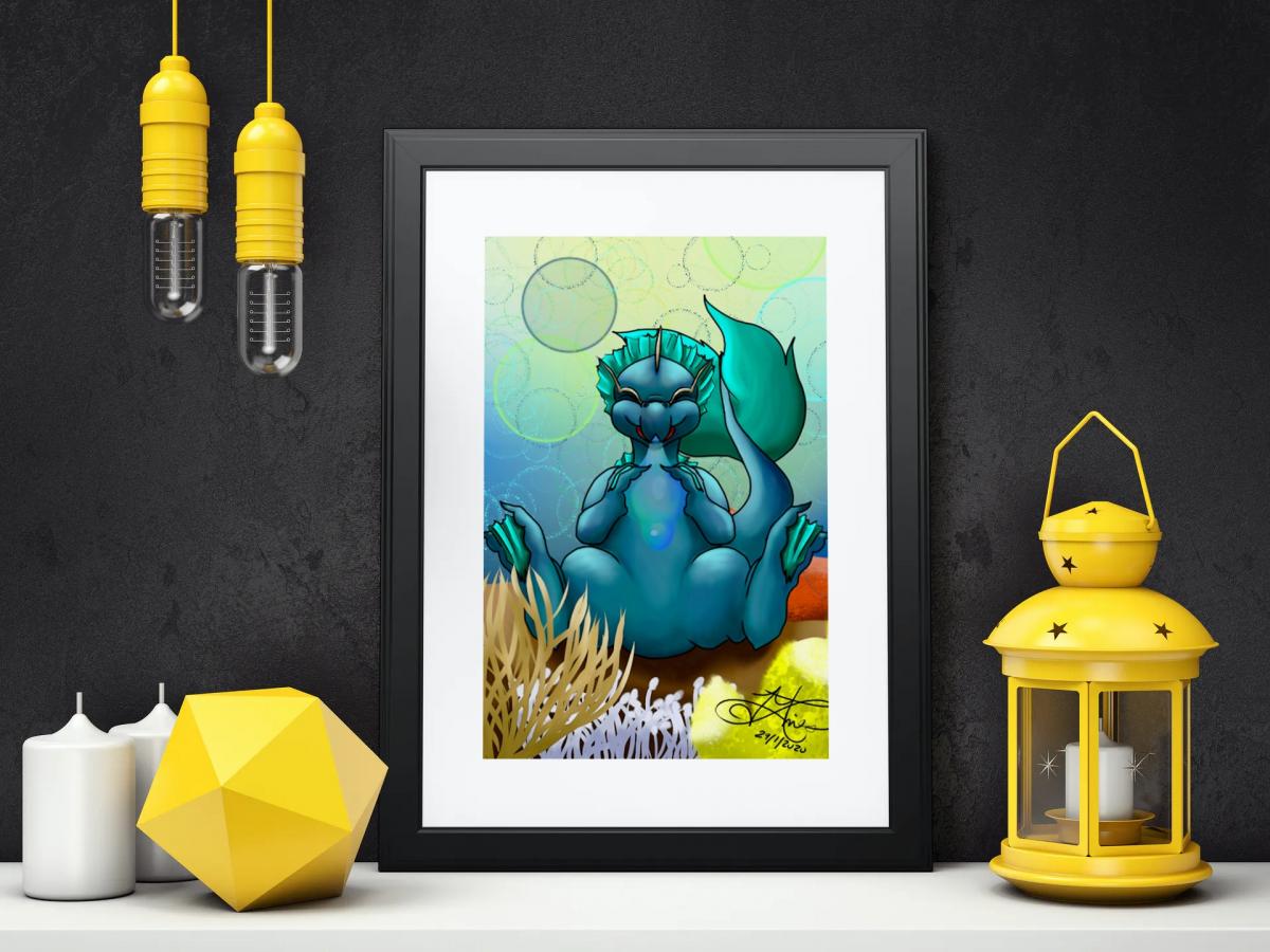 Elemental Dragons 5x7 Art Prints picture