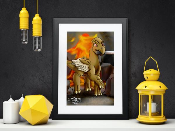 Elemental Dragons 5x7 Art Prints picture