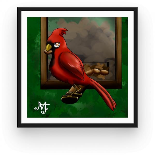 Cardinal 5x7 Art Print picture