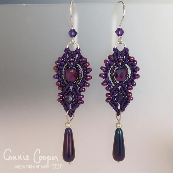 OVALS in Purple ME20-4160