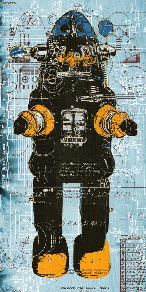 Robot Blueprint PRINT picture