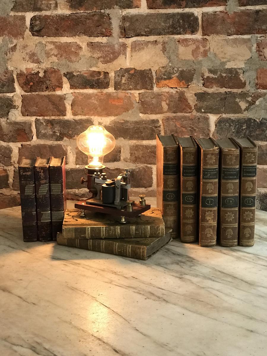 Turn of the Century Telegraph Sounder Light Fixture picture