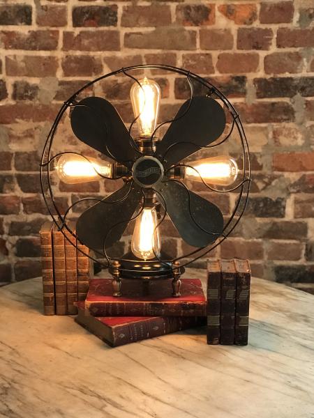 WWI Era Westinghouse Fan Light Fixture picture