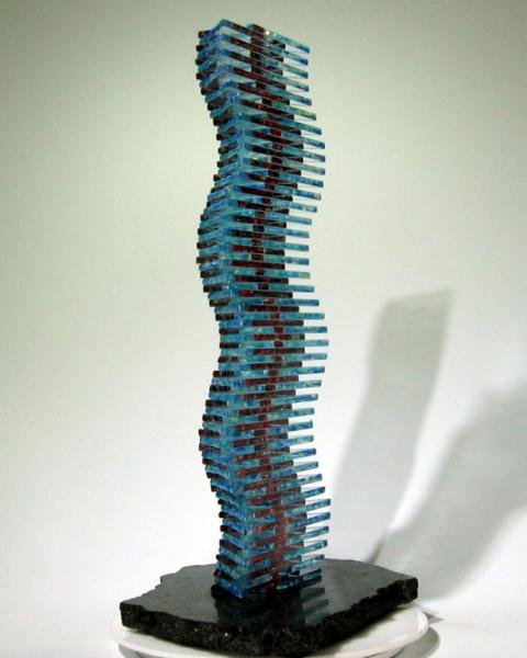Glass Sculpture - Heart of the Sea picture