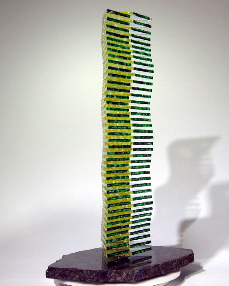 Glass Sculpture - Light in the Forest picture