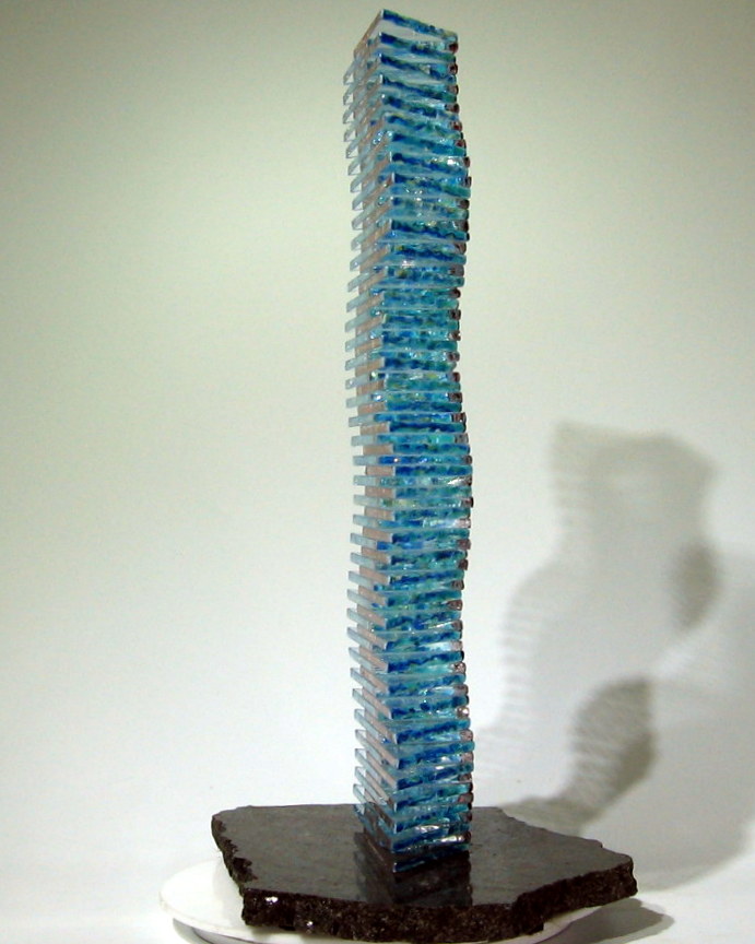 Glass Sculpture - Heart of the Sea picture