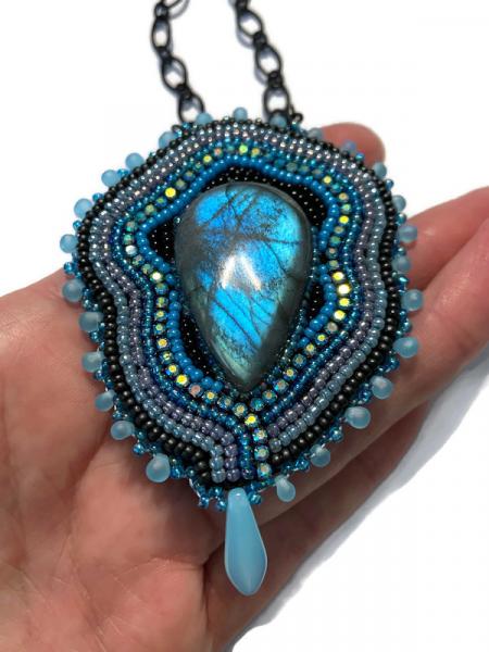 Freeform Labradorite Pendant picture