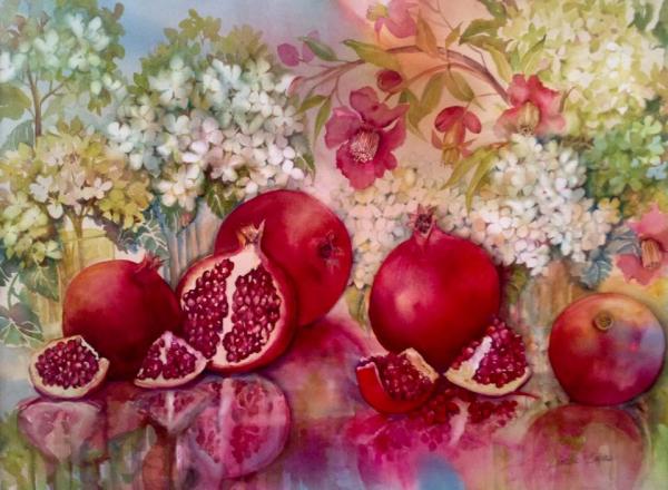 Pomegranates picture