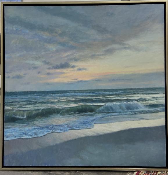 Untitled (Seascape) 40"x40" picture