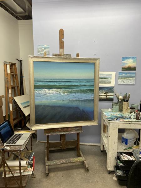 Dawn Surf 40"x40" picture