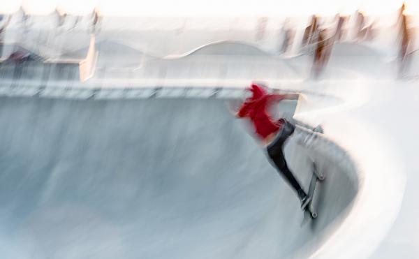 Skateboarding Venice Beach