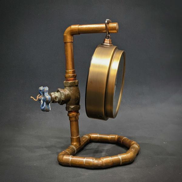 Industrial Copper Clock picture