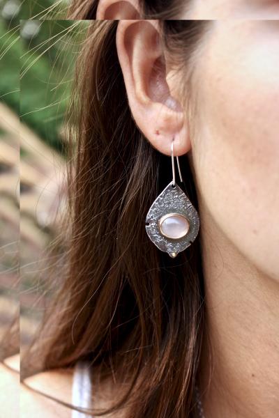 Rose Quartz Earrings picture