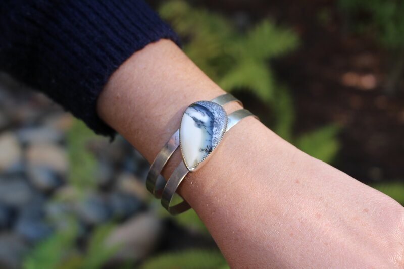 Dendritic Agate Cuff picture