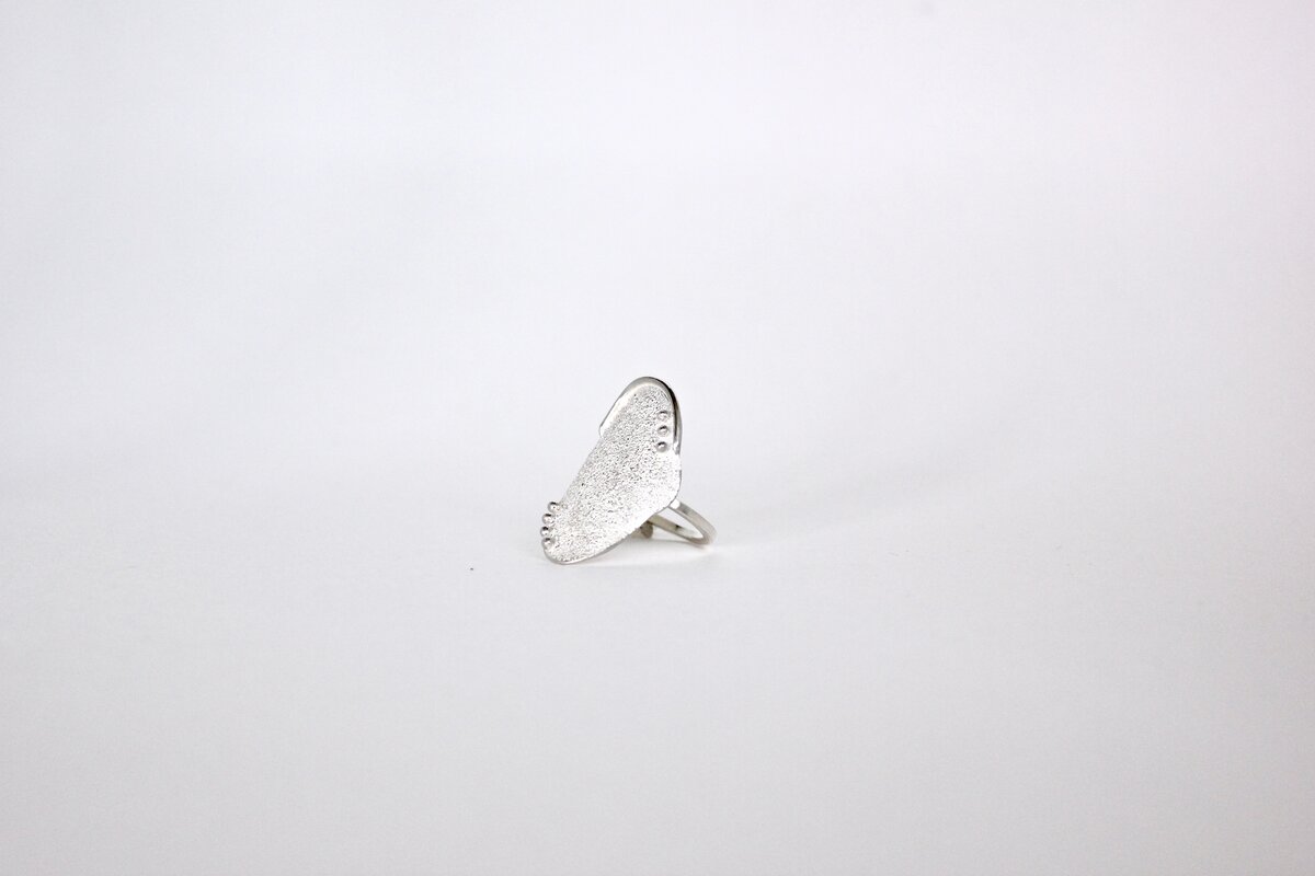 Textured Sterling Ring picture