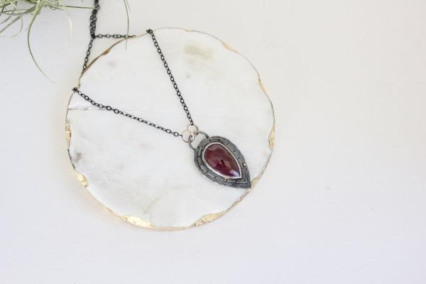 Mixed Metal Ruby Pendant picture