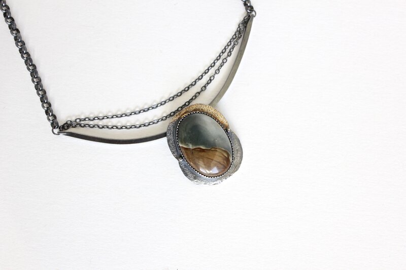 Polygram Jasper Necklace picture