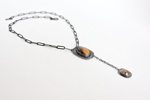 Tigers Eye/Golden Rutile Necklace picture