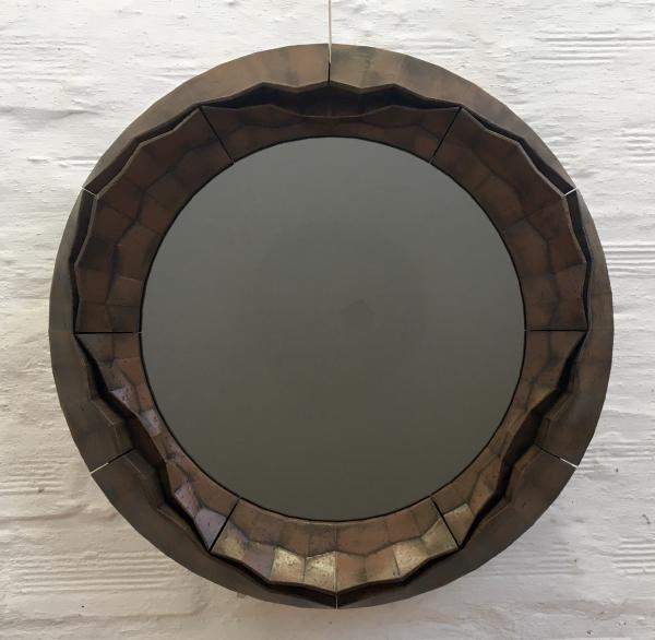 Interior mirror with ceramic frame 0252020