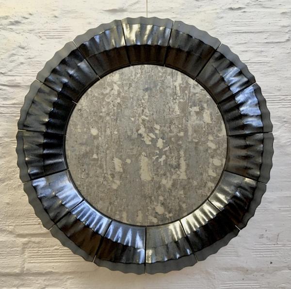 Interior mirror with ceramic frame 0012020