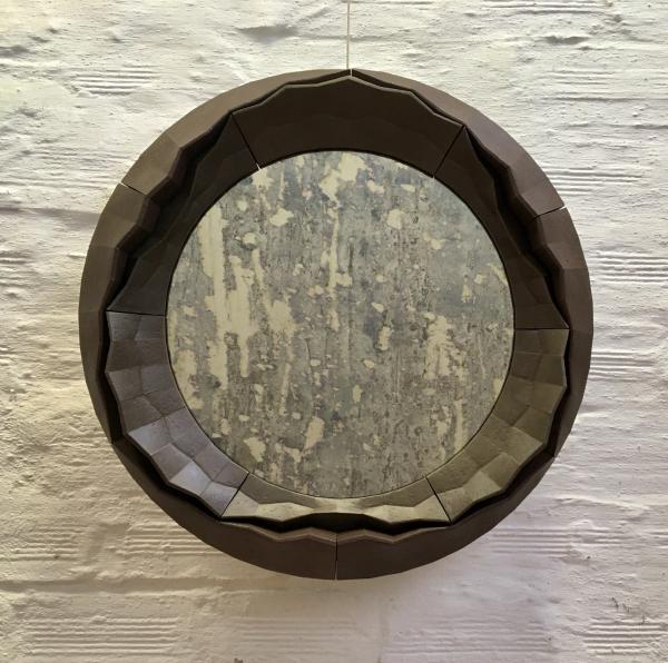 Interior mirror with ceramic frame 0242020