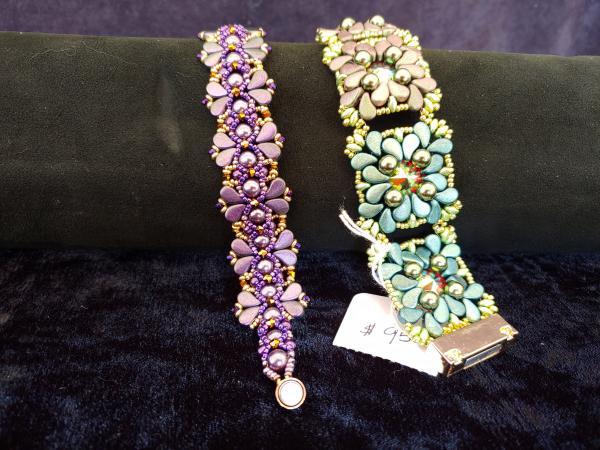 Beaded bracelets picture