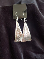 Fused dichroic earrings picture