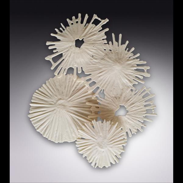 Sand Dollar Wall Sculpture Installation picture