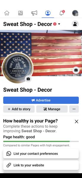 Sweat Shop Decor and More