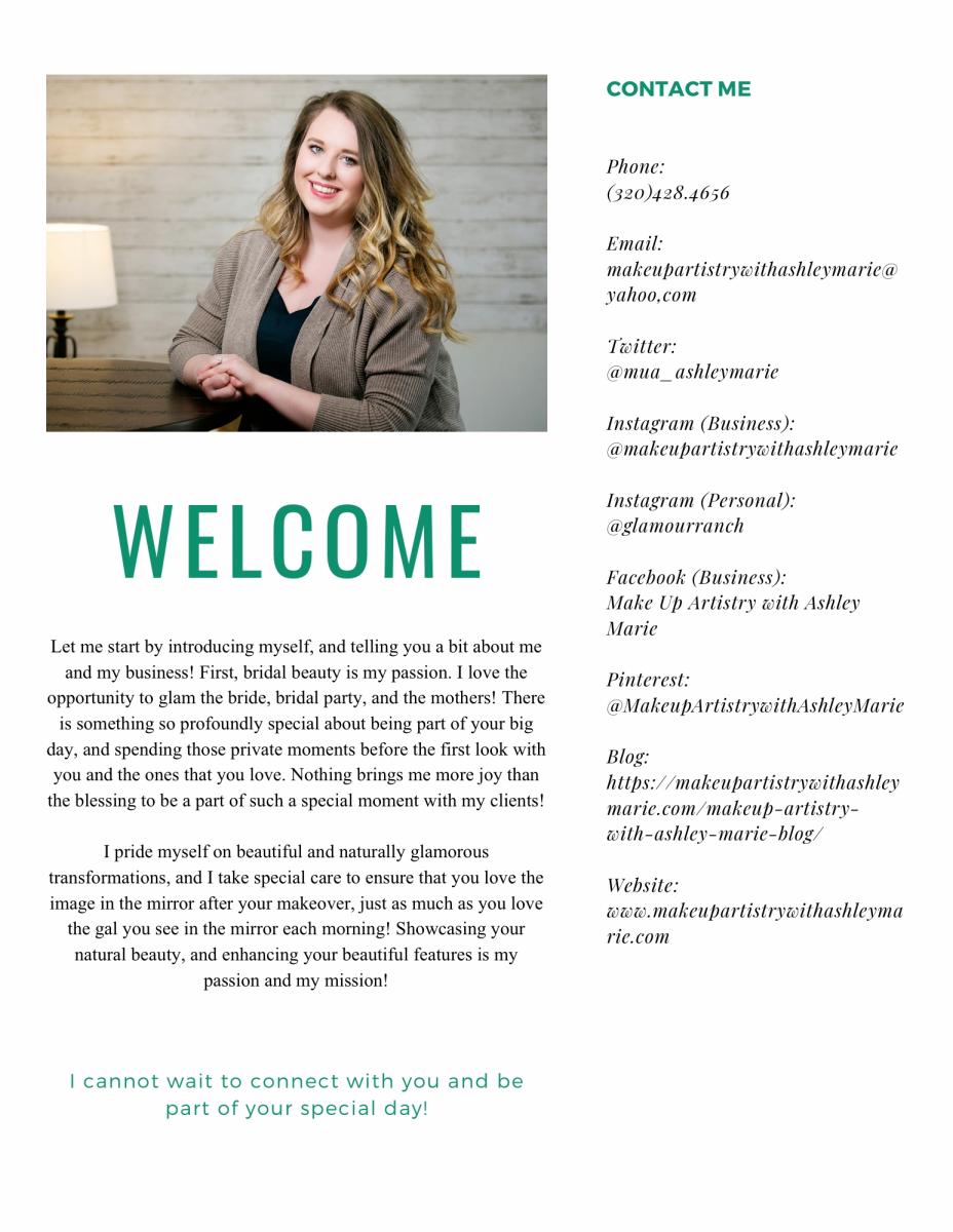 Bridal Makeup and Hair Package Info picture