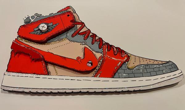 Air Scotts (Series 2) - 3D Air Jordan 1 Mixed Media picture