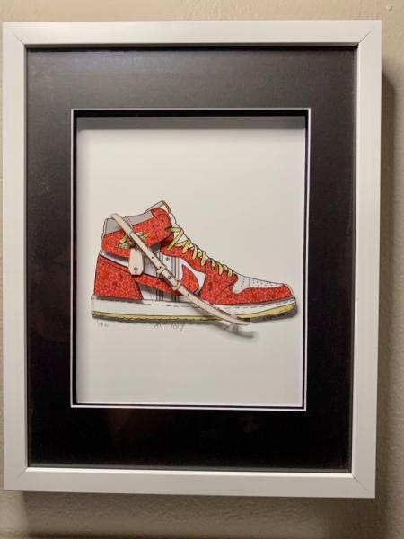 Air Tory - 3D Air Jordan 1 Mixed Media picture