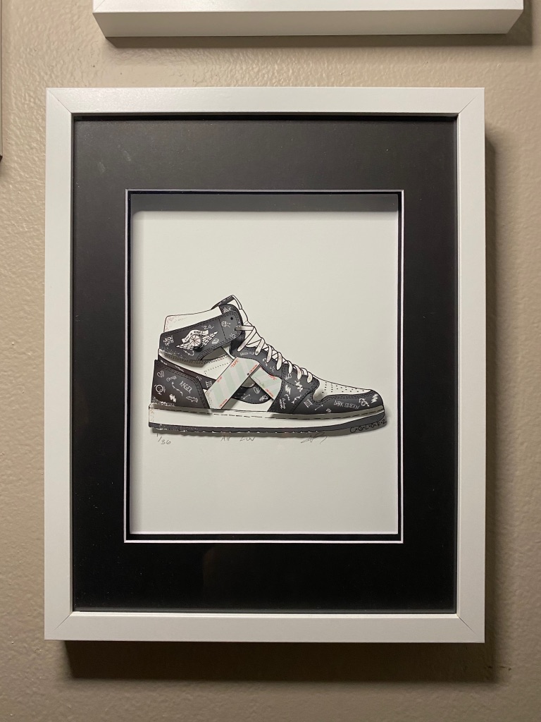 Air Luv - 3D Air Jordan 1 Mixed Media picture