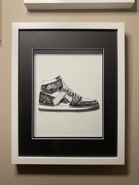 Air Luv - 3D Air Jordan 1 Mixed Media picture