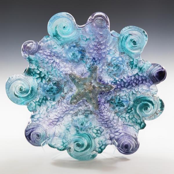 Cast Glass Starfish Platter picture