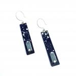 Long Aquamarine Earrings