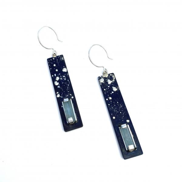 Long Aquamarine Earrings picture