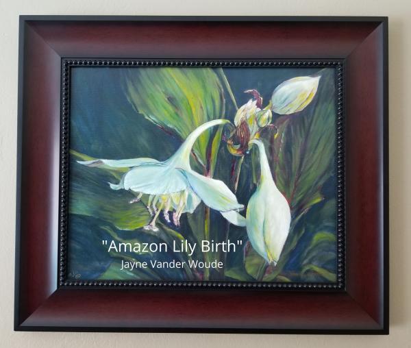 "Amazon Lily Birth" Limited-Edition Giclee on Canvas picture