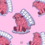Squonk Matte Sticker