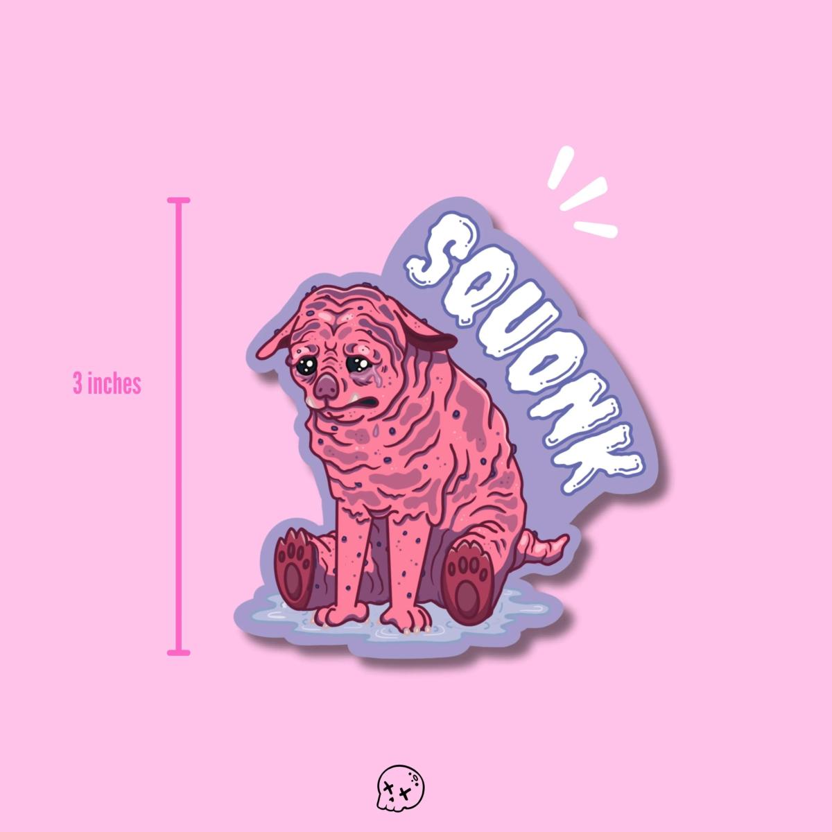 Squonk Matte Sticker picture