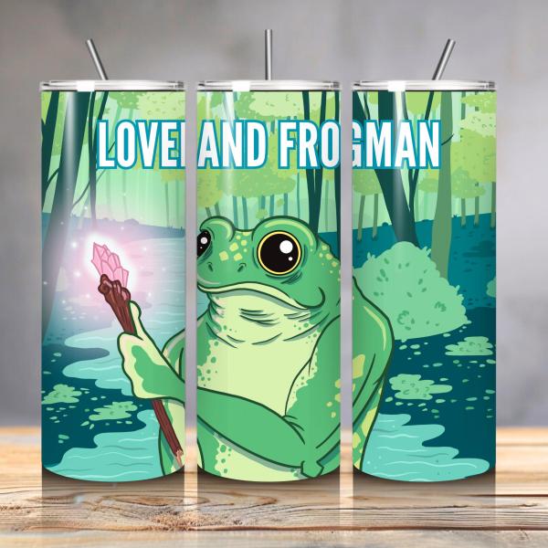 Loveland Frogman 20oz Skinny Tumbler w/ Straw