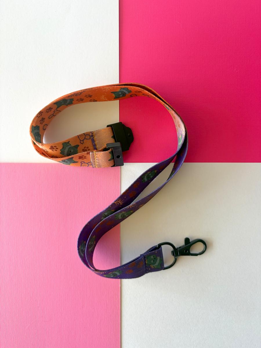 Chibi Chupacabra Lanyard w/ Easy Release Clasp picture