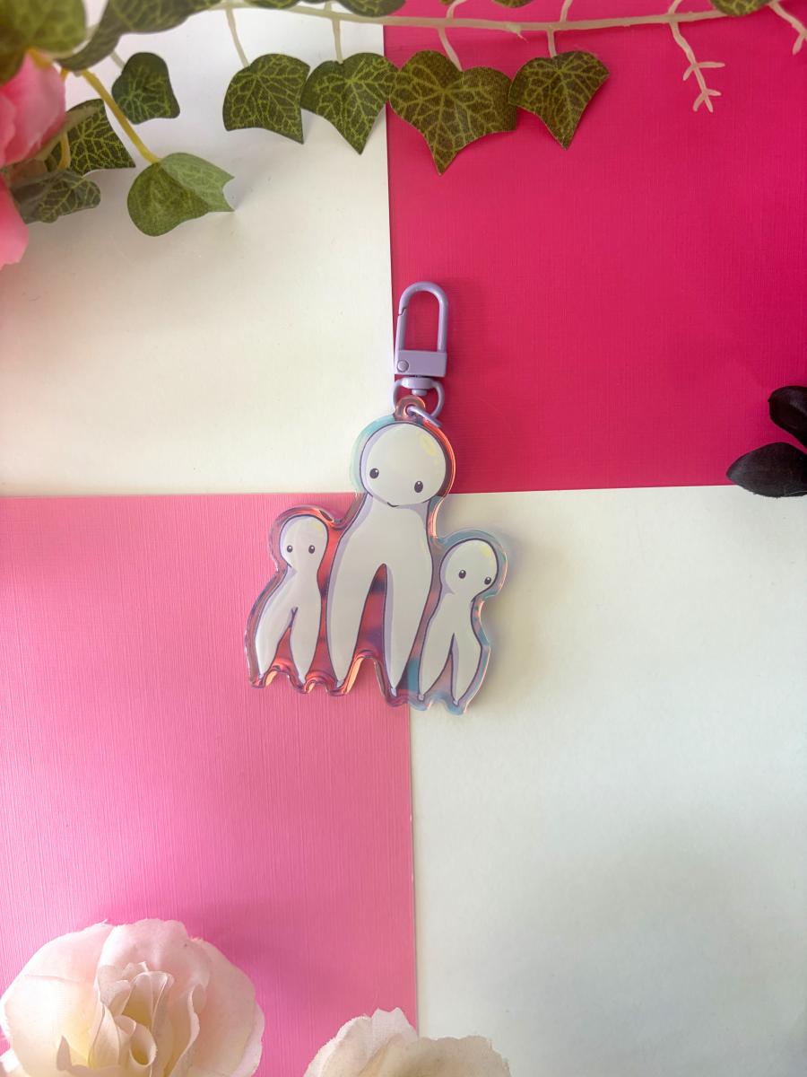 Fresno Nightcrawlers 3in Rainbow Acrylic Keychain picture