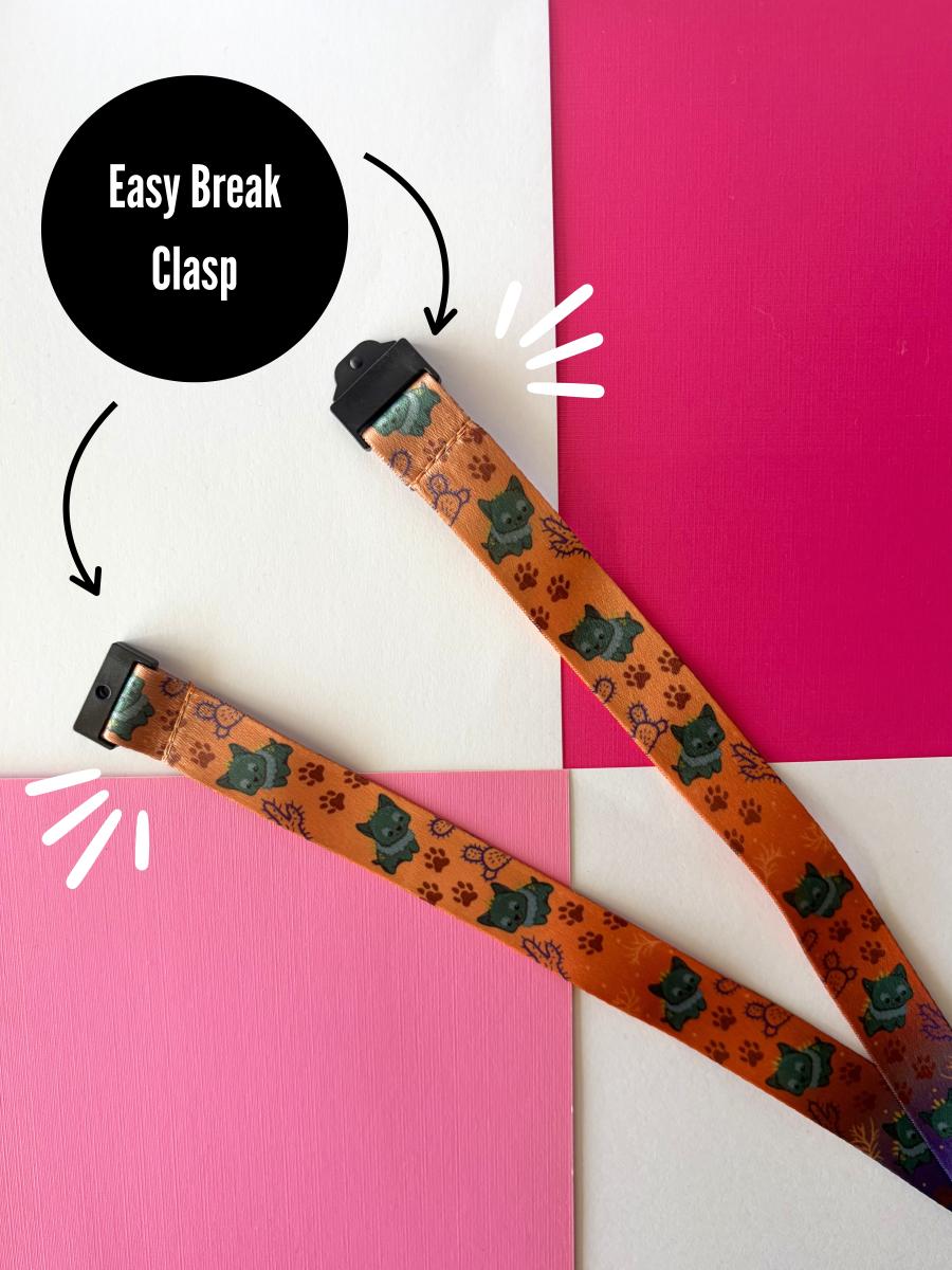 Chibi Chupacabra Lanyard w/ Easy Release Clasp picture