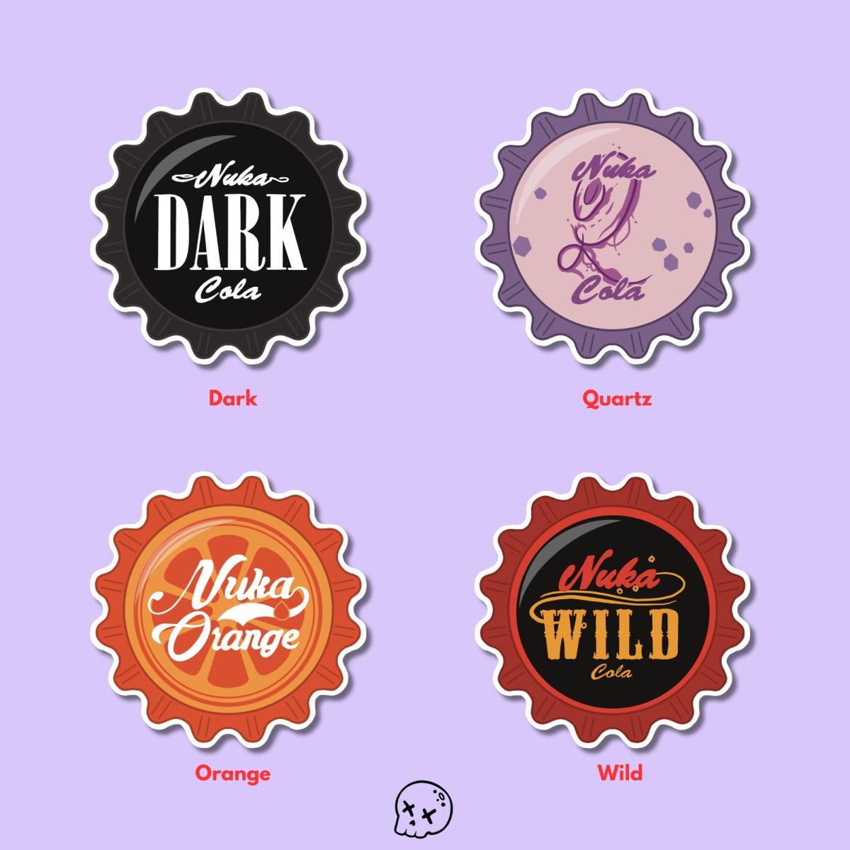 Bottle Cap Stickers picture