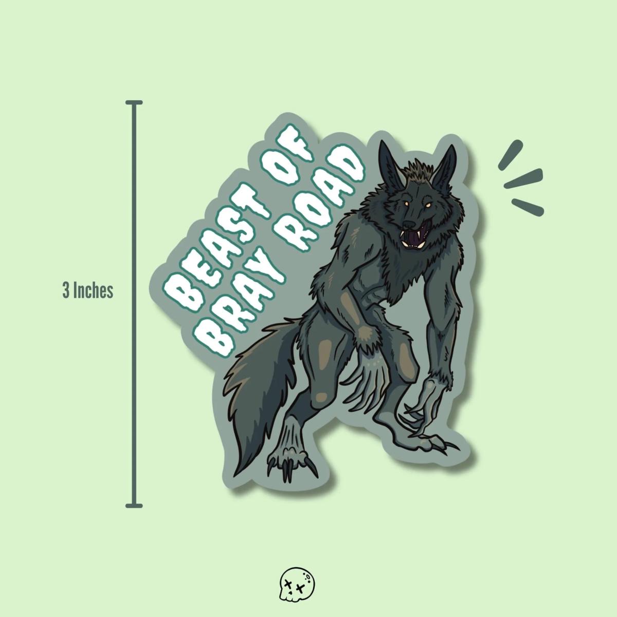 The Beast of Bray Road Matte Sticker picture