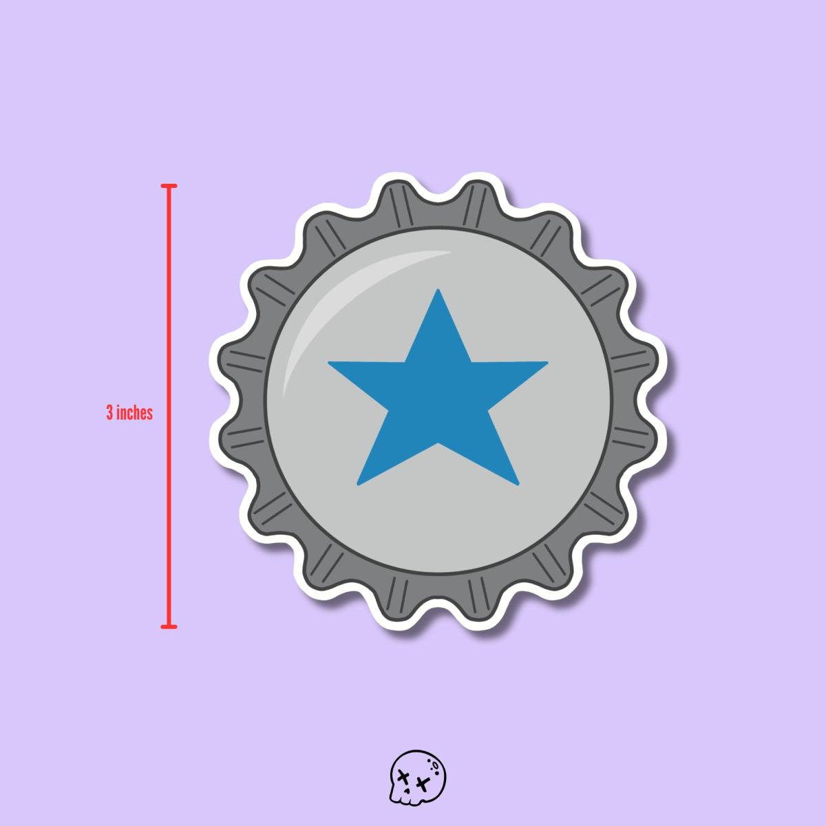 Bottle Cap Stickers picture
