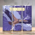 Thunderbird 20oz Skinny Tumbler w/ Straw
