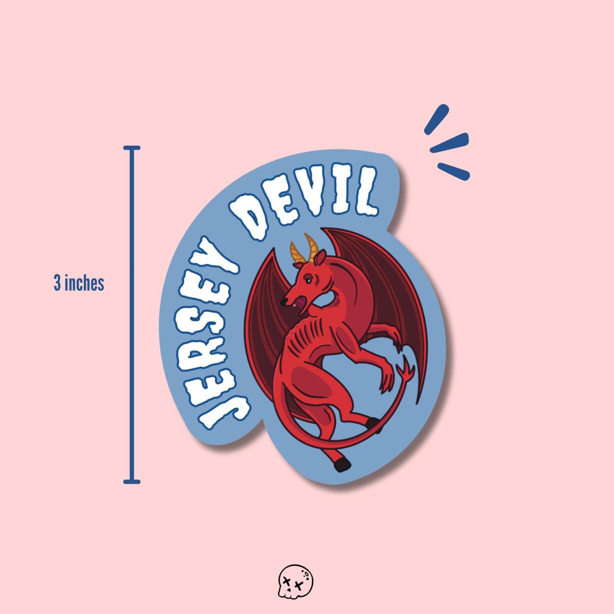 Jersey Devil Matte Sticker picture